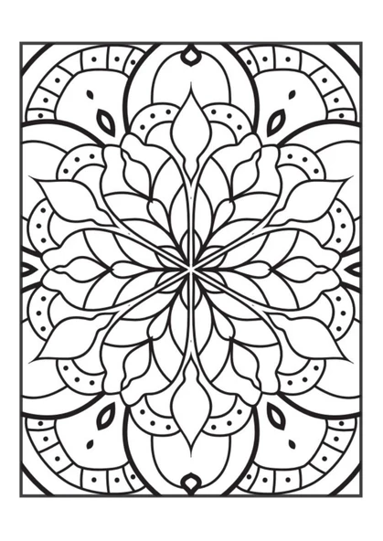 Çocuklar İçin Mandala Boyama Fasikülü (50 Seçilmiş Mandala) - 2