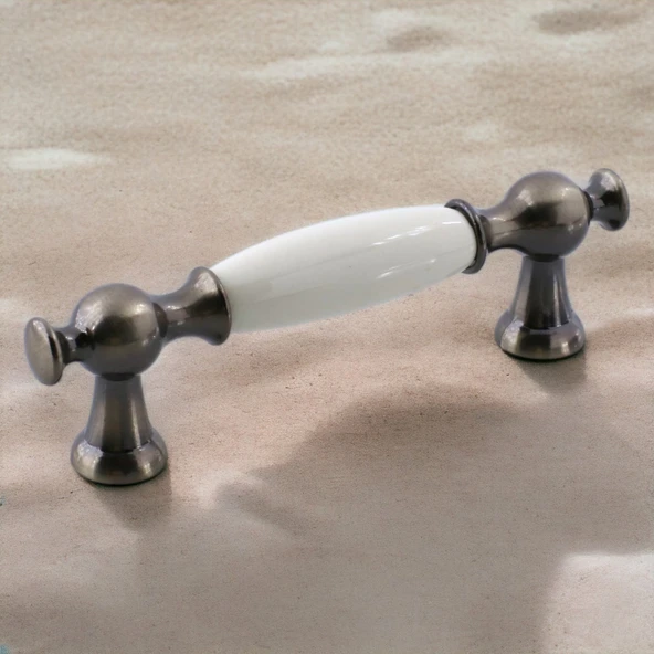 Arnas Antik Nikel Metal Kulp 96 mm Mobilya Çekmece Mutfak Dolabı Dolap Kapak Kulpları Kulb Kulpu - Resim 5