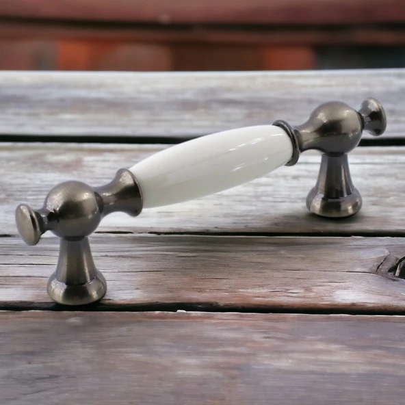 Arnas Antik Nikel Metal Kulp 96 mm Mobilya Çekmece Mutfak Dolabı Dolap Kapak Kulpları Kulb Kulpu - Resim 3