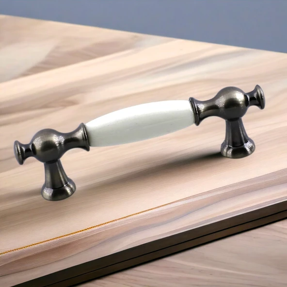 Arnas Antik Nikel Metal Kulp 96 mm Mobilya Çekmece Mutfak Dolabı Dolap Kapak Kulpları Kulb Kulpu - Resim 7