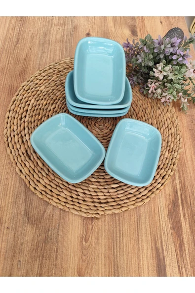 Turkuaz cerezlik kase 13 cm 6 adet - 2