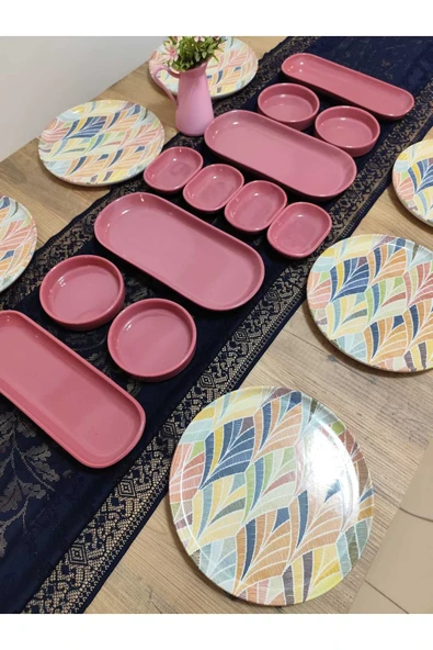 Nordıc Kahvaltı Takımı 6 Kişilik 18 Parça - Resim 3