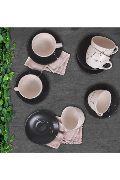 Marble Çay Takımı