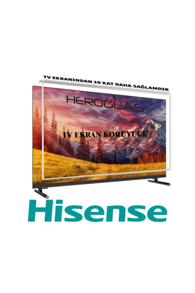 HEROGLAS HİSENSE       43İNÇ TV EKRAN KORUYUCU