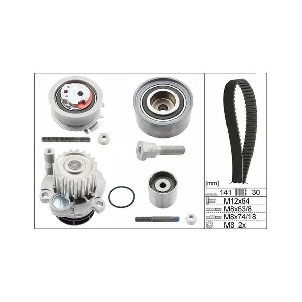 5502991 TRİGER SETİ + DEVİRDAİM VAG A3 GO5 JET3 PAS 05- INA-530046330 ürün görseli