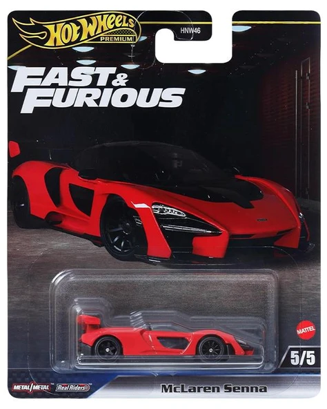 Hot Wheels Hızlı ve Öfkeli Premium 5 McLaren Senna JBL92
