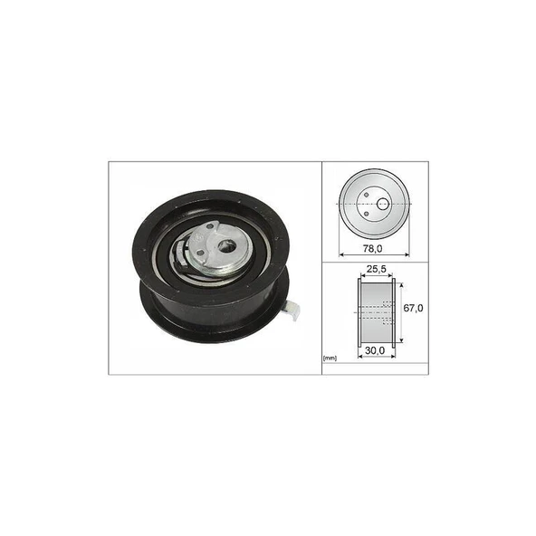 95VW6K254DA GERGİ RULMANI VAG 80 A4 A6 CAD2 GO3-4 T4 PASSAT 91- Kampanya INA-531025130 ürün görseli