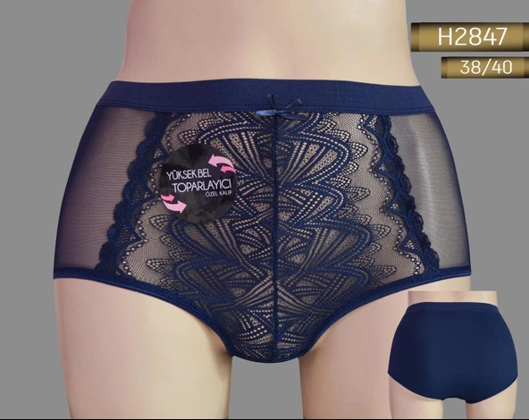 NİVEMESHOME 2847 YÜKSEK BEL TOPARLAYICI KÜLOT HELENA PARİS