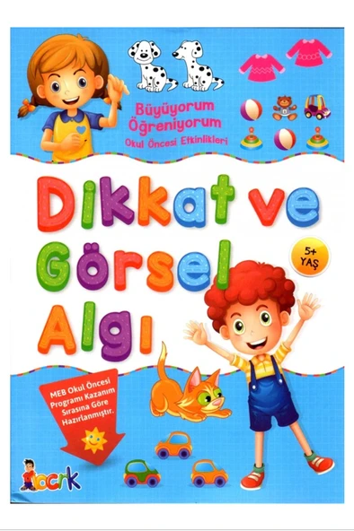 Bıcırık Dikkat ve Görsel Algı Büyüyorum Öğreniyorum