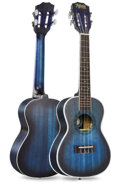 Midex CN-23 Yüksek Kaliteli Masif Ağaç Concert Ukulele Seti - 4