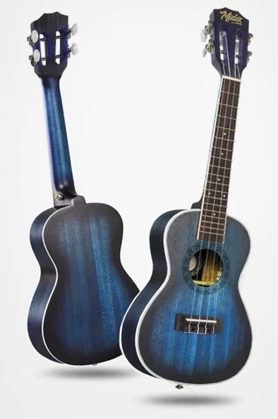 Midex CN-23 Yüksek Kaliteli Masif Ağaç Concert Ukulele Seti - 2