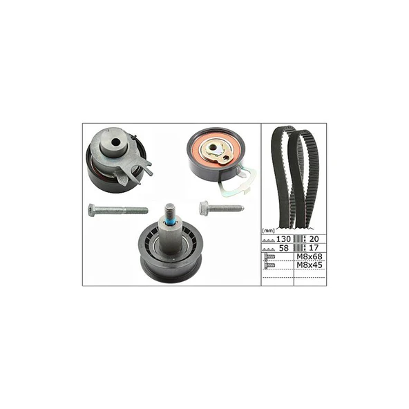 32933913 TRİGER SETİ VAG CAD3 GO5 POLO IBIZA3-4 02- INA-530053810 ürün görseli