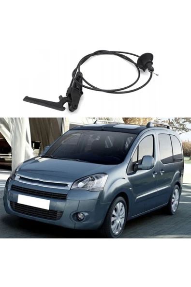 ÖN MOTOR KAPUT AÇMA TELİ PEUGEOT PARTNER BERLİNGO TEPEE 7937Q8 - Resim 2