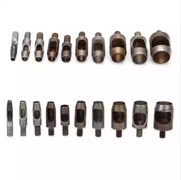 5 Parça Hazır Perçin Ezme Seti - 33,5 no Antik Kahve - 6