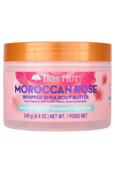 Tree Hut Moroccan Rose Whipped Shea Body Butter Vücut Kremi 240GR