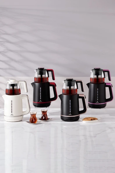 Karaca Maxi Tea XL 2in1 Mulberry Cam Demlikli 1700 W Çay Makinesi - 7