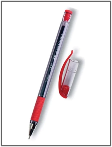 Faber Castell Tükenmez Kalem 1425 Kırmızı - 6 adet ürün görseli