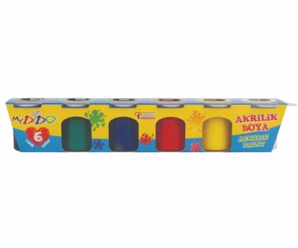 Südor My Dido Akrilik Boya 6Lı 22Ml - 3 set