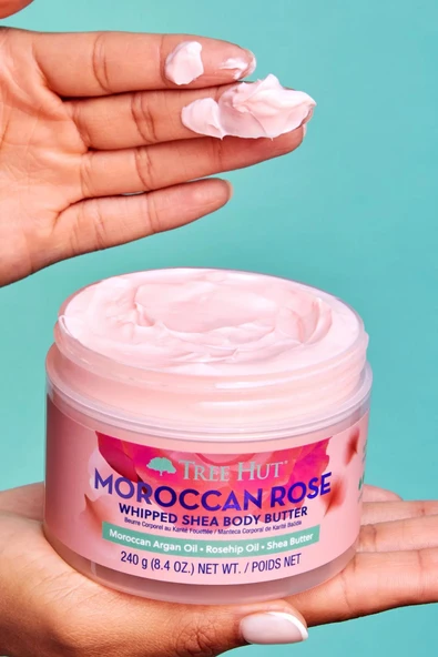 Tree Hut Moroccan Rose Whipped Shea Body Butter Vücut Kremi 240GR - 6