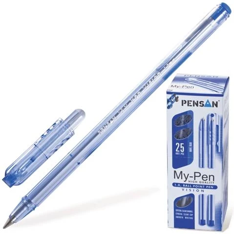Pensan My-Pen Tükenmez Kalem Mavi - 10 adet