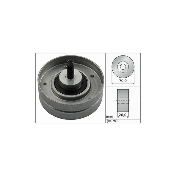 541122 GERGİ RULMANI MINI R50 52 53 01- INA-532052410
