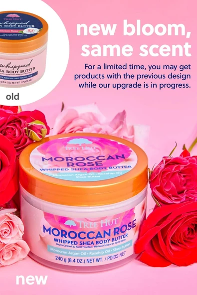 Tree Hut Moroccan Rose Whipped Shea Body Butter Vücut Kremi 240GR - 8