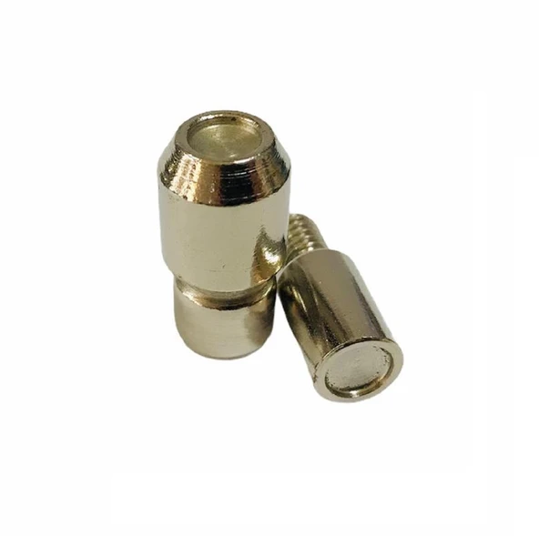 5 Parça Hazır Perçin Ezme Seti - 33,5 no İki Taraf Kafa Antik Kahve - 7