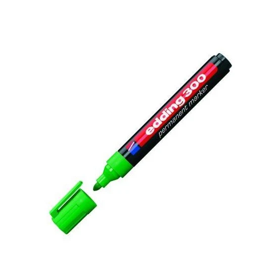Edding 300 Permanent Marker Kalem Yeşil - 3 adet