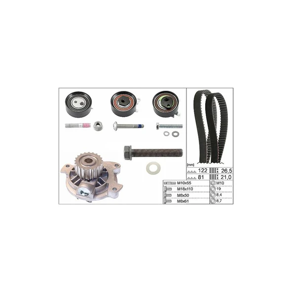 074121004F TRİGER SETİ + DEVİRDAİM VAG LT28 T4 96- Kampanya INA-530048330 ürün görseli