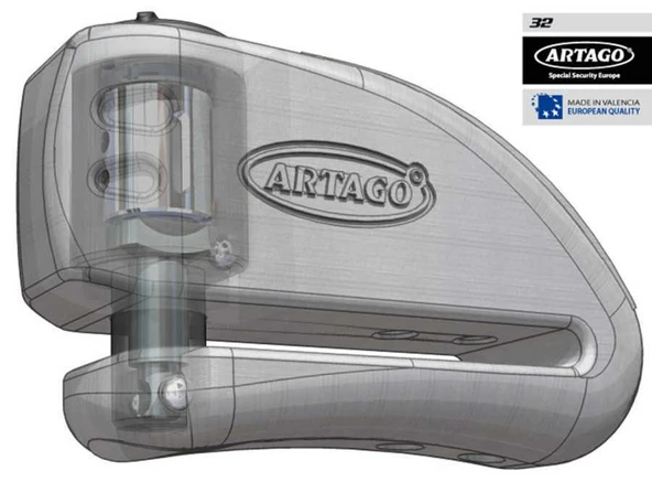 ARTAGO 32S SRA SINIFI ALARMLI DİSK KİLİDİ - Resim 11