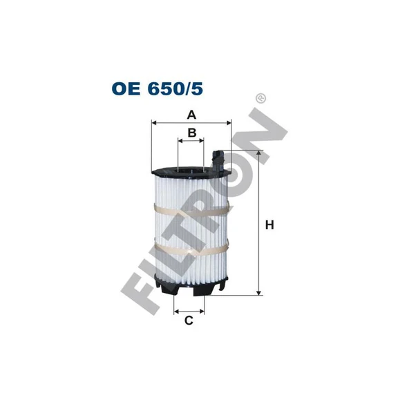 079115561F YAĞ FİLTRESİ VAG A4 A5 A6 A8 Q7 TOUAREG 05- OE650/5