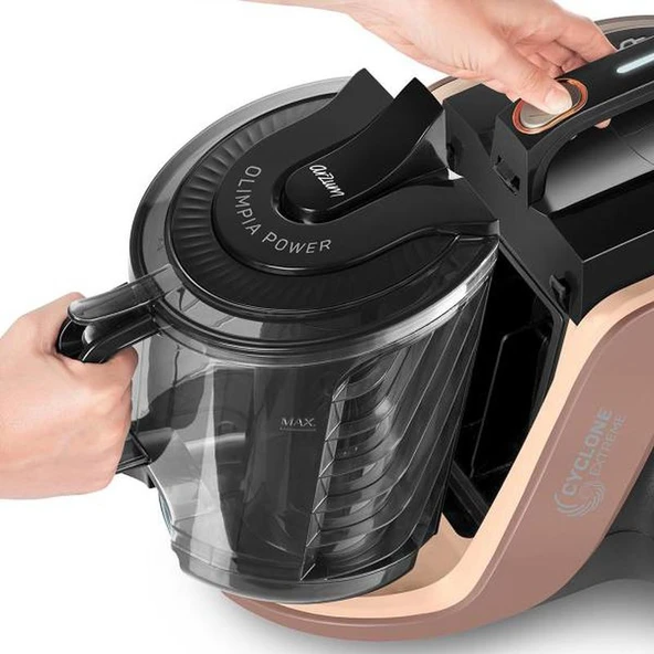 Arzum AR4088 Olimpia Power Cyclone Filtreli Süpürge - Tarçın - 12