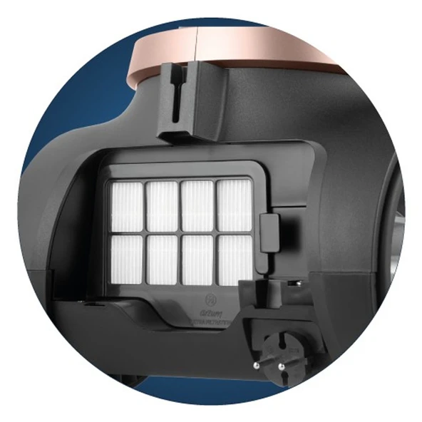 Arzum AR4088 Olimpia Power Cyclone Filtreli Süpürge - Tarçın - 3