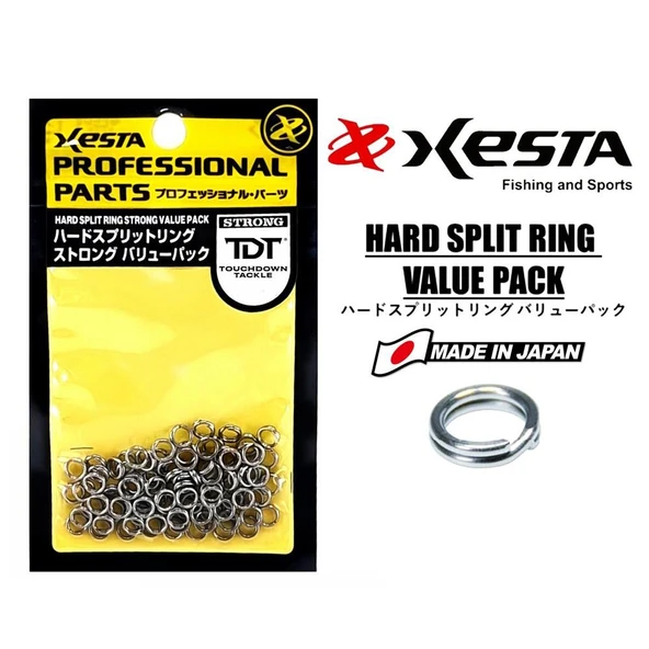 Xesta Hard Split Ring STRONG Value Pack Suni Yem Halkası - Resim 3