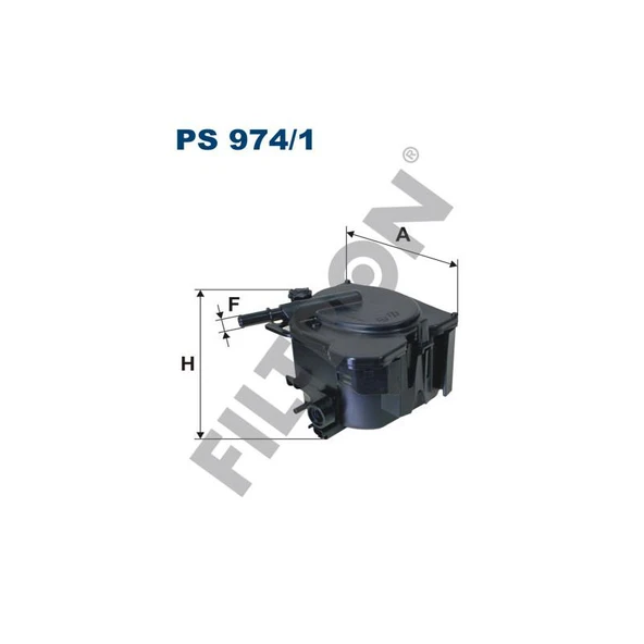 13327804958 YAKIT FİLTRESİ PSA FIAT MAZDA MINI SUZUKI VOLVO PS974/1