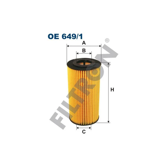 11422246131 YAĞ FİLTRESİ BMW E34 36 38 39 LAND RR2 88- OE649/1