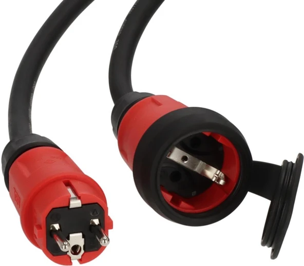 Brennenstuhl Profesyonel Serisi IP44 Lisanslı Dış Mekan ve Araç Şarjına Uygun 25 Metre Uzatma Kablosu 5 Yıl Garantili H07RN-F 3G2.5 - Resim 3