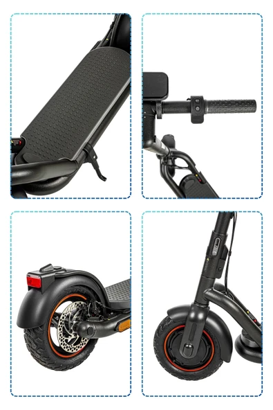Electroll N65 Elektrikli Scooter - Yenilikçi Teknoloji, Zarif Tasarım, Üstün Konfor, Güvenli Sürüş - 7