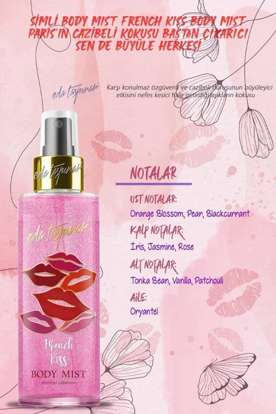Eda Taşpınar French Kiss Body Mist Vücut Spreyi - 200 Ml - Resim 4