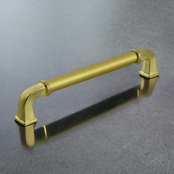 Alfa Metal Mat Gold Altın Kulp 160 mm Mobilya Çekmece Mutfak Dolabı Dolap Kapak Kulpları Kulb Kulpu - 8