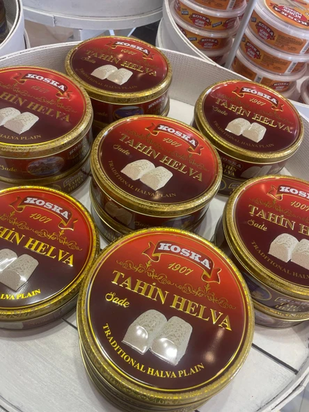 KOSKA TENEKE SADE HELVA 400 GR 1 ADET