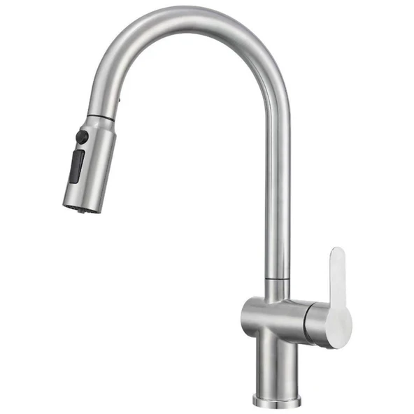 Fleko Riva Inox Scala Spiralli Arıtmalı Mutfak Eviye Bataryası