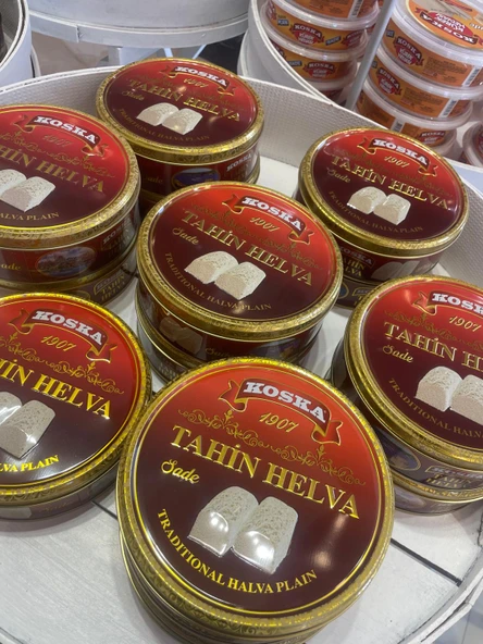 KOSKA TENEKE SADE HELVA 400 GR KOLİ 12 ADET - 2