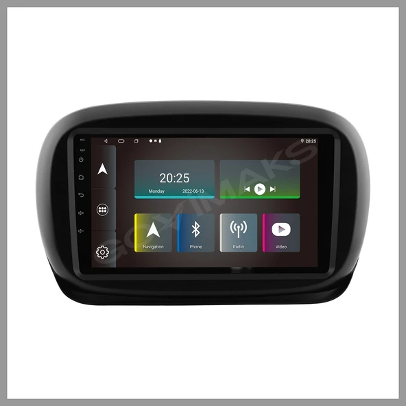 FIAT 500X 2016-2021 UYUMLU 8 GB RAM 128 GB HAFIZA ANDROID MULTIMEDIA TEYP - Resim 6