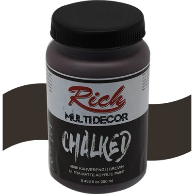 Rich Multi Decor Chalked Boya 250 Ml Kahverengi 4586 - 3