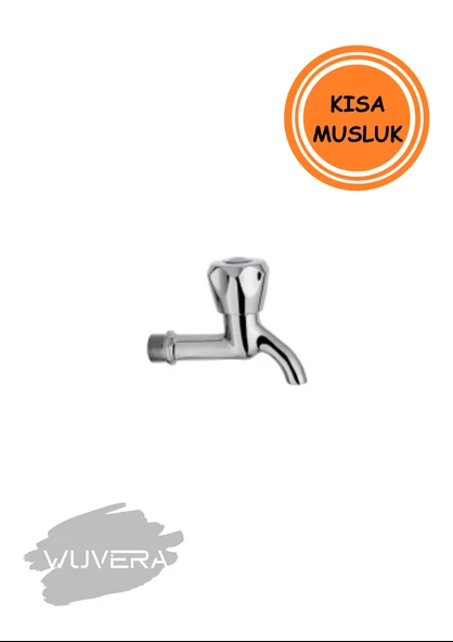 Wuvera Kısa Musluk – Dayanıklı ve Pratik Kullanım
