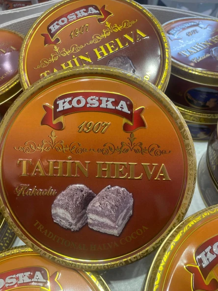 KOSKA TENEKE KAKAOLU HELVA 400 GR KOLİ 12 ADET