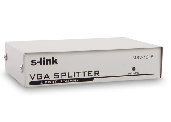 S-link MSV-1215 2 VGA 150Mhz Monitör Çoklayıcı - 2