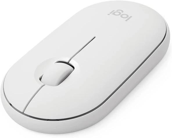 Logitech Pebble M350 910-005716 Beyaz Sessiz Optik Kablosuz Mouse - outlet