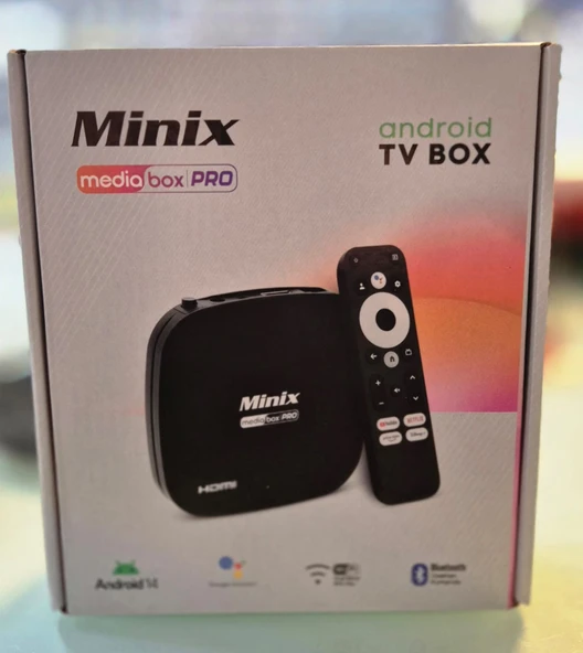 Next Minix MediaBox Pro 32 GB 4K Android TV Box - Resim 2
